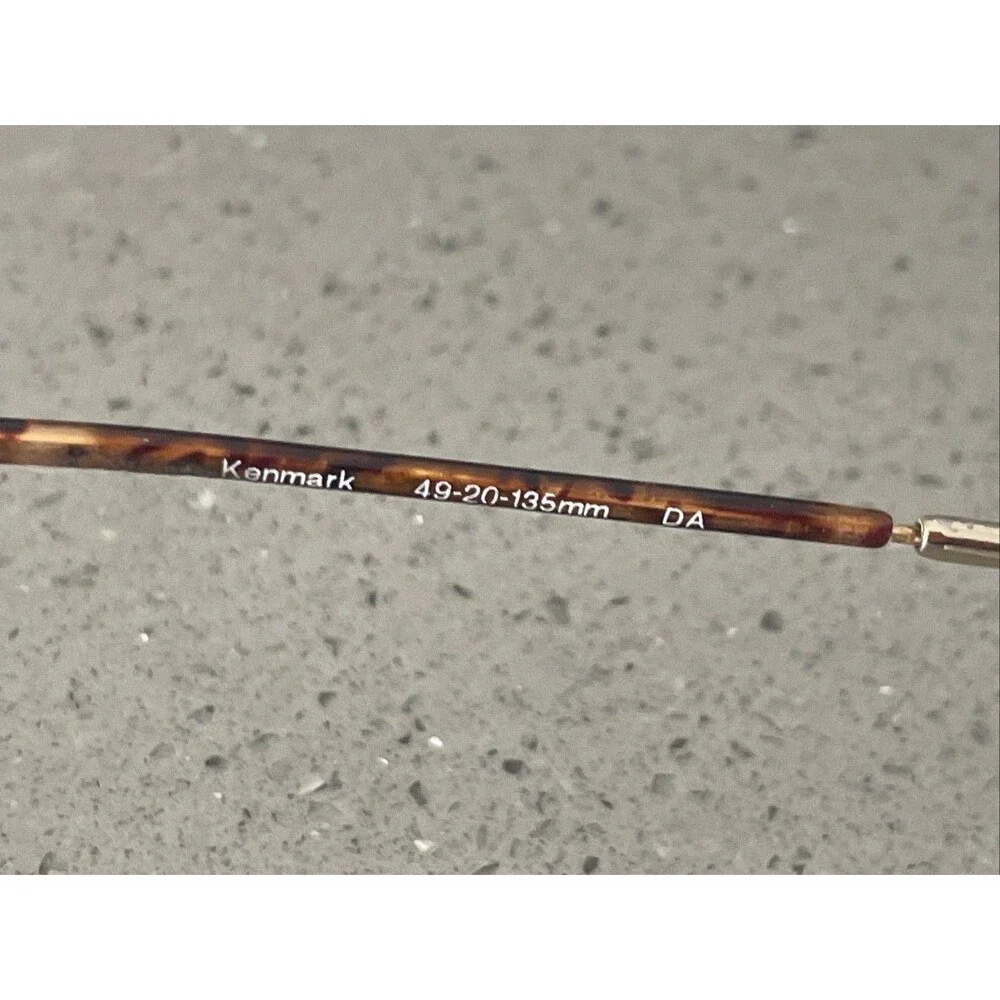 KENMARK DA Destiny D106 EYEGLASSES FRAMES ONLY TORTOISE 49-20-135 full rim squar